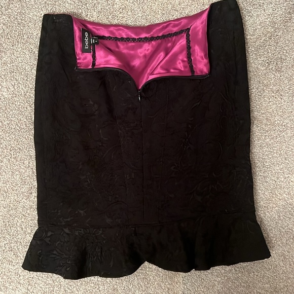 Bebe black 2 piece skirt & suit jacket size 4 🖤 - Picture 15 of 17